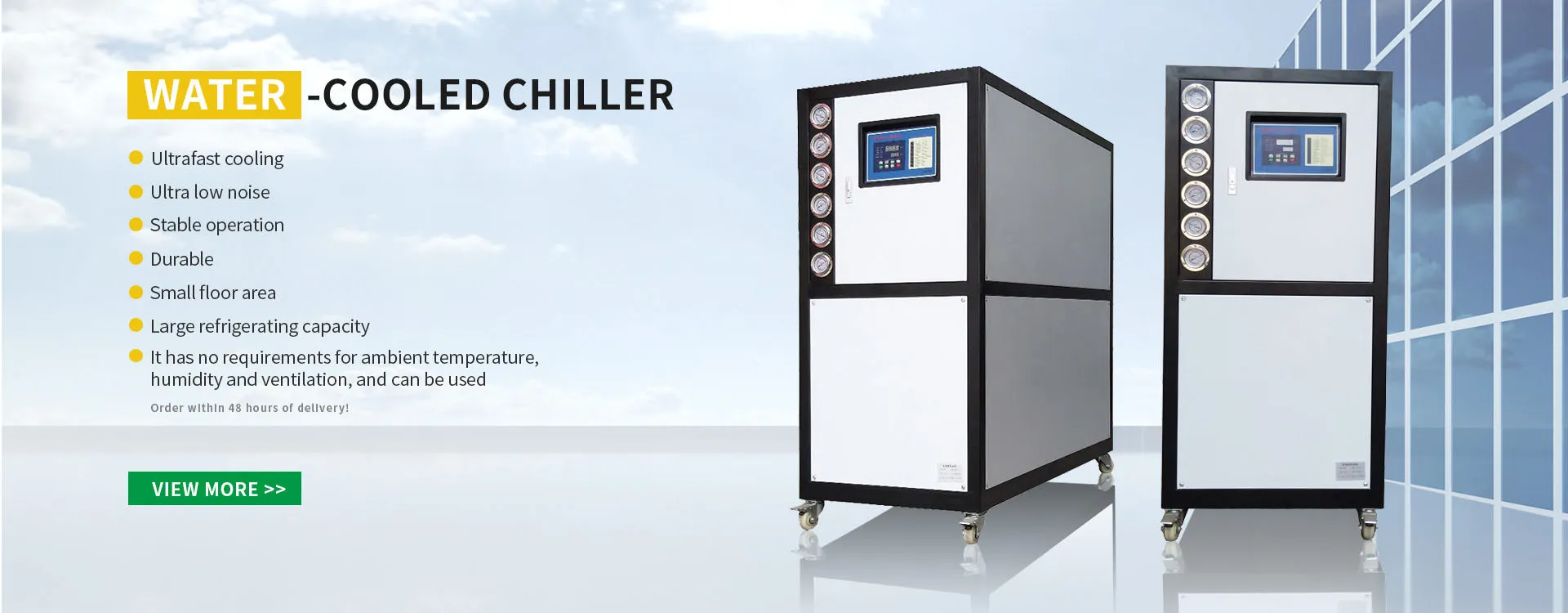 Aqua refrigeratum Chiller