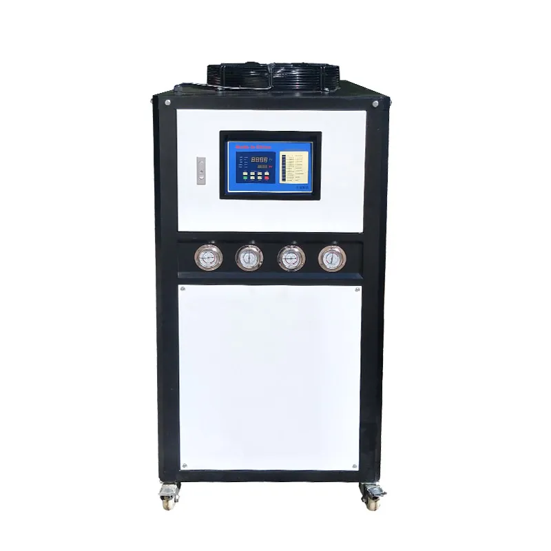 3PH-200V-50HZ 10HP এয়ার-কুলড প্লেট এক্সচেঞ্জ চিলার