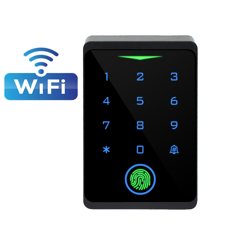 Tuya Smart RFID Keypad Door Entry Access Controller Biometric Fingerprint Access Control with Wiegand