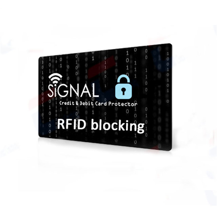 Signal VaultRFIDブロッキングカードクレジットカード用のRFIDブロッキングカード