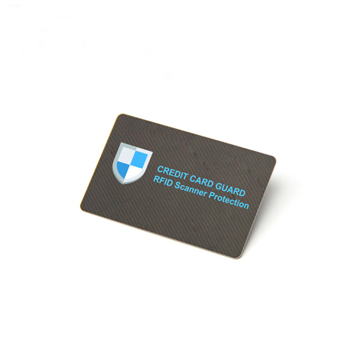 Wallet Protector Anti Thief PVC RFID Blocking Card RFID NFC Card Blocker