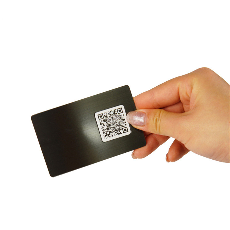 Nfc Metal Card Blank Businesscard Matte Balck Metal Credit Card Smart Nfc Busines Cards with Nfc
