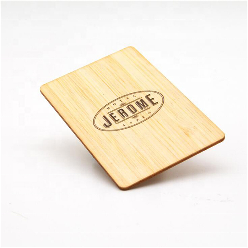 Business Name Card Sharing Fasion Cashless Payment Printable NFC Wooden RFID Card