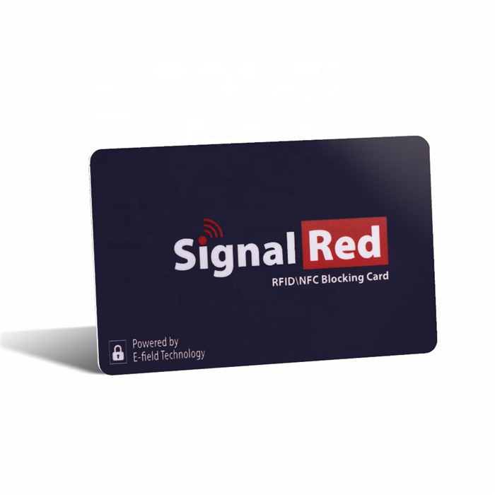 Εκτύπωση RFID Skim Protect Επαγγελματική κάρτα RFID Blocking