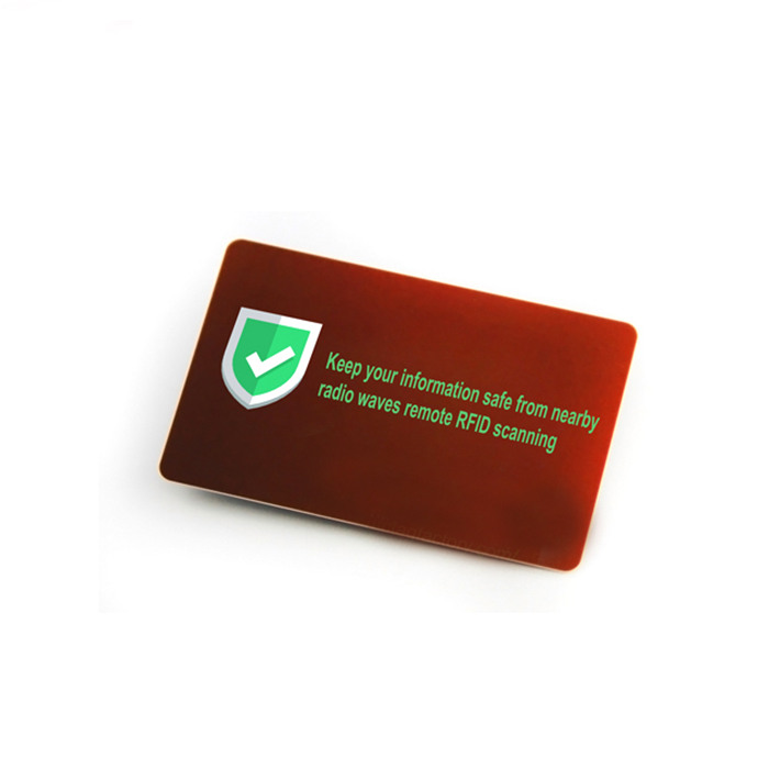 Pera Protector Anti Thief PVC RFID Clausus Card RFID NFC Card Blocker