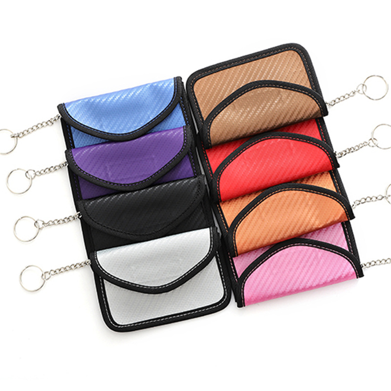 Colorful Credit Card Protector RFID Blocking Business Card Holder Phone Bag