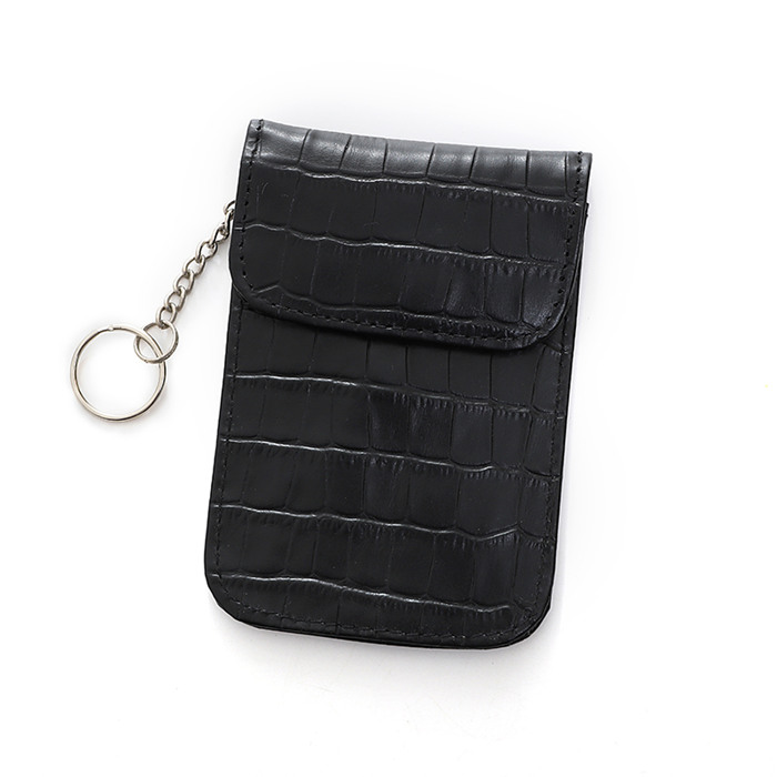 C% Sincerus Leather Business Key Fob Protector pro homine RFID Clausus Key Fobs RFID Clausus Bag Car Key