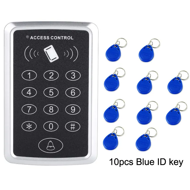 125KHz RFID Access Control Keypad card Reader For Door Access Control System smart door lock access controller Door Bell