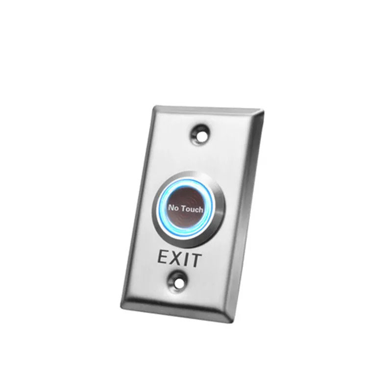 12V /24V Touchless Door Release Exit Button NO/NC/COM Sensor With LED Indicator