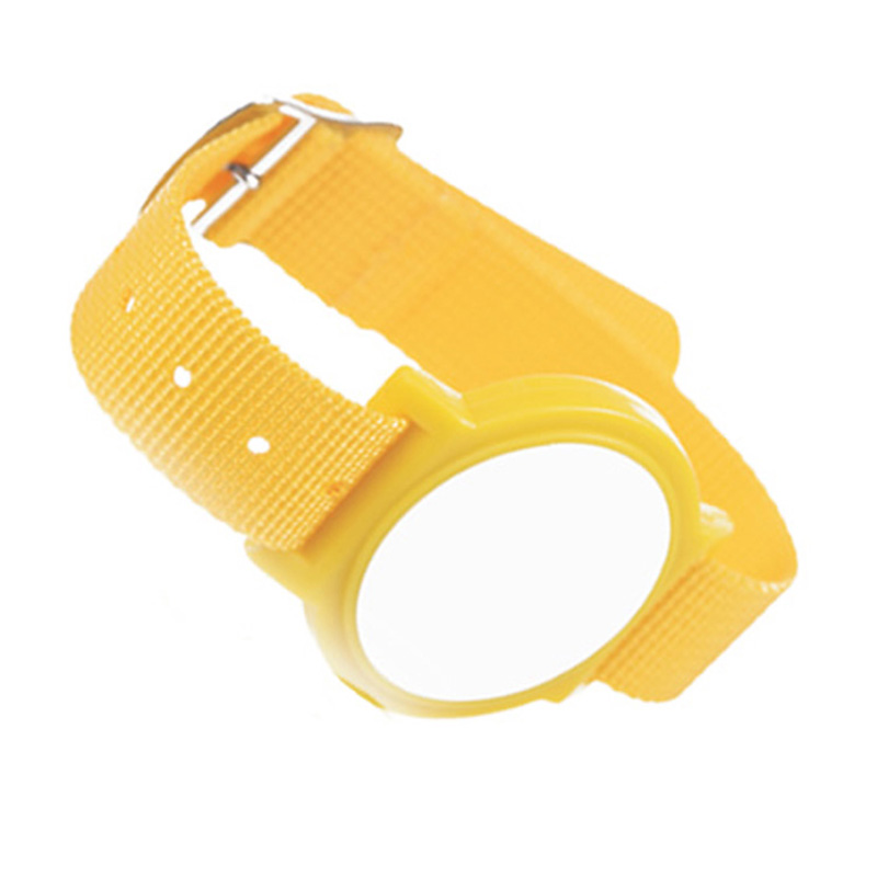 13.56MHz RFID NFC wristband armband with buckle nylon adjustable RFID bracelet price