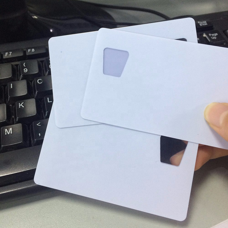 Thermal Printer Printing CR80 Transparent Pvc Card/glossy Blank Clear Plastic Pvc Card
