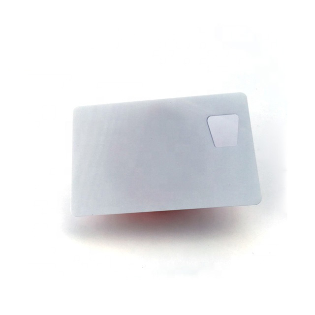 Θερμικός εκτυπωτής εκτύπωσης CR80 Διαφανής κάρτα Pvc/γυαλιστερό Blank Clear Plastic