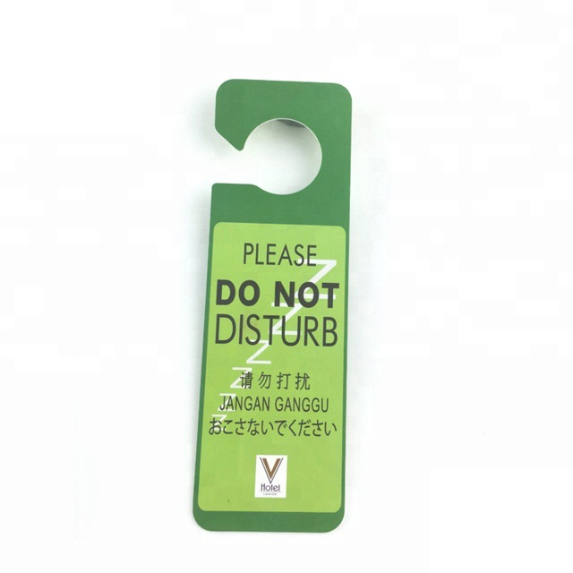 Do Not Disturb Hotel Room Sign Pvc House Cleaning Door Hangers