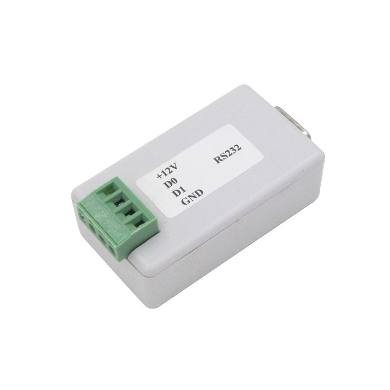 WE02 USB to WG26 WG34 Wiegand Converter for Access Control System Access Control Converter