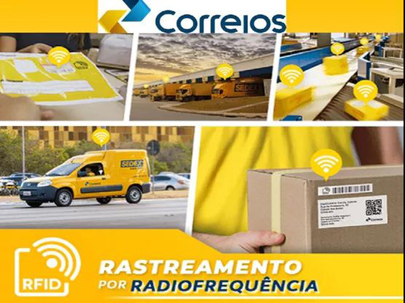 برازیل پوسٹ آفس نے ڈاک کے سامان پر RFID ٹیکنالوجی کا اطلاق کرنا شروع کیا۔
