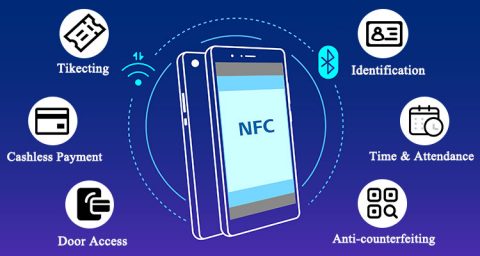 NFC 칩 기술을 사용하기에 적합한 산업은 무엇입니까?