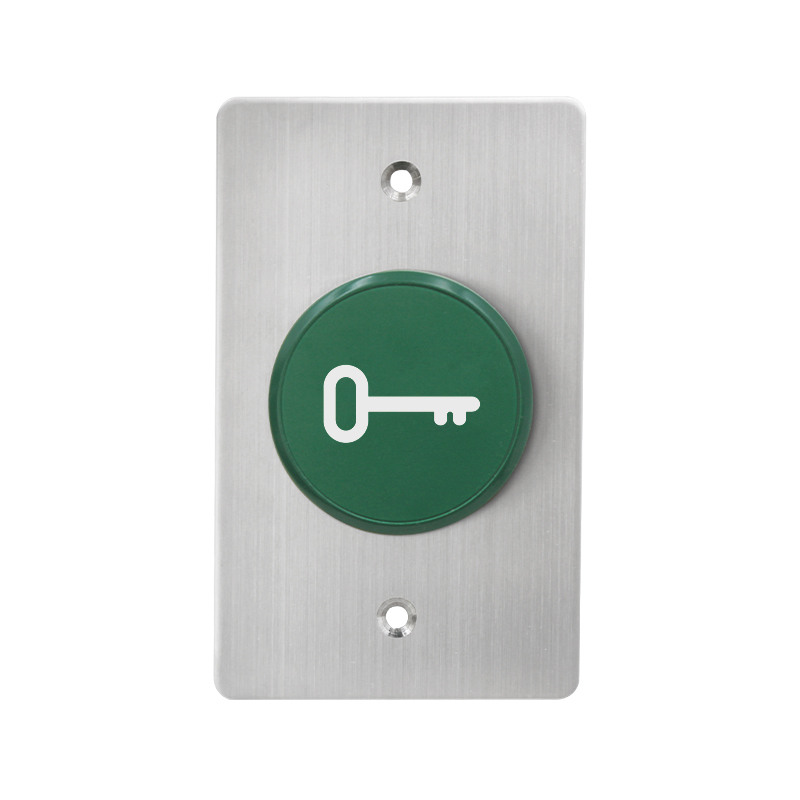 22MM Hole 50mm Diameter Super Big Mushroom Push To Exit door release push button For RFID Access Control electronic gate