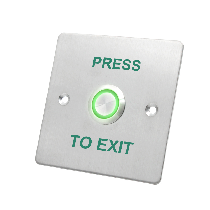 CamelSecu high-quality waterproof IP67 LED access control Exit push button