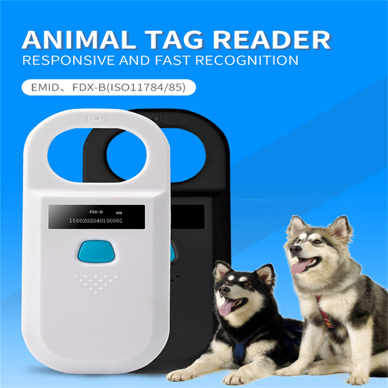 Handheld 134.2Khz/125KHz Pet Reader Animal Proximity Card Reader