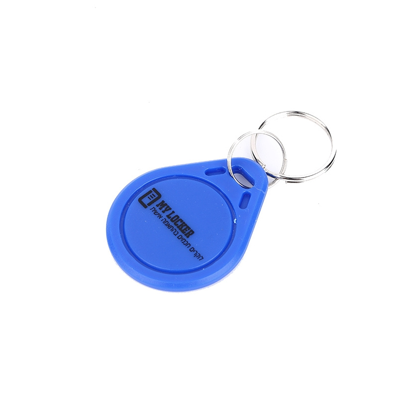 NFC F08 Chip 13.56 MHz HF RFID ABS Smart Keyfob for Access Control