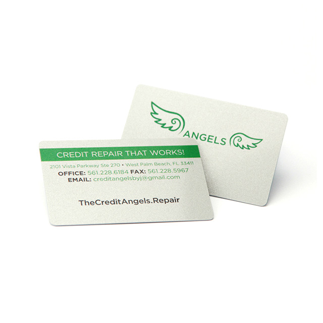 Oem Inkjet Pvc Card Printing Frosted Clearscreen Εκτύπωση πλαστικών επαγγελματικών καρτών