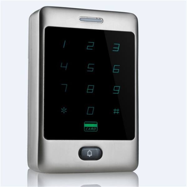 Outdoor IP65 metal touch rfid nfc access control proximity card reader