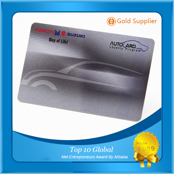 Εκτυπώσιμη κενή πιστωτική κάρτα Loco ABS Magnetic Id Loyalty Cards/ Itnues Gift Cards with Thermal Number