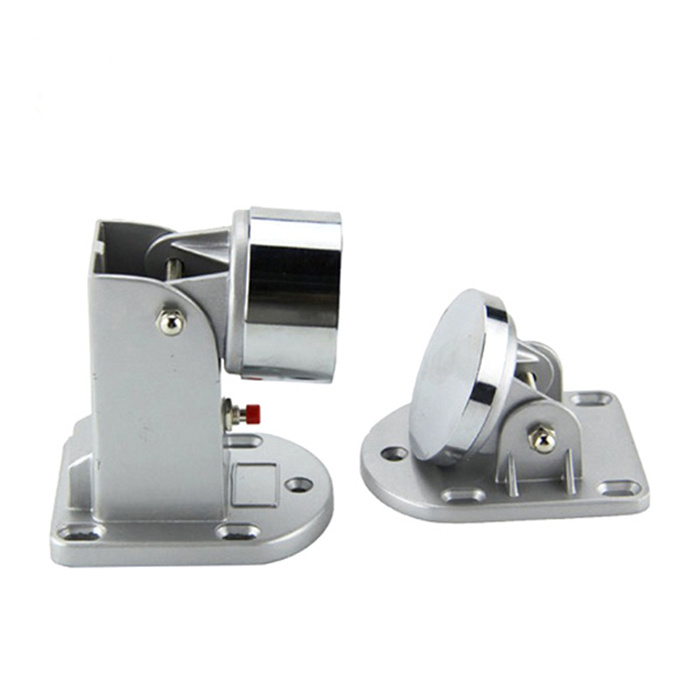 Extended Wall Mount Door Holder with electromagnetic plate