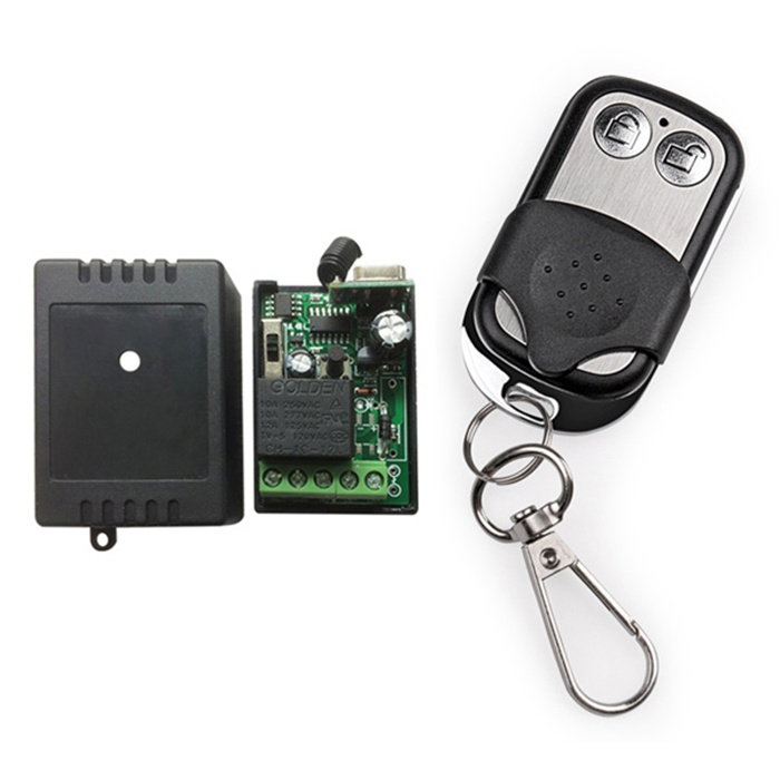 433mhz Or 315mhz Metal Remote Control Smart Home Wireless 2 Keys Easy to Carry