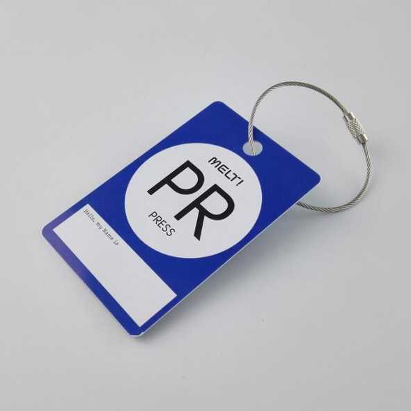 Promotion Gift Travel Hang Tag/Luggage Bag Tag/Airline Flight Crew Luggage Tag