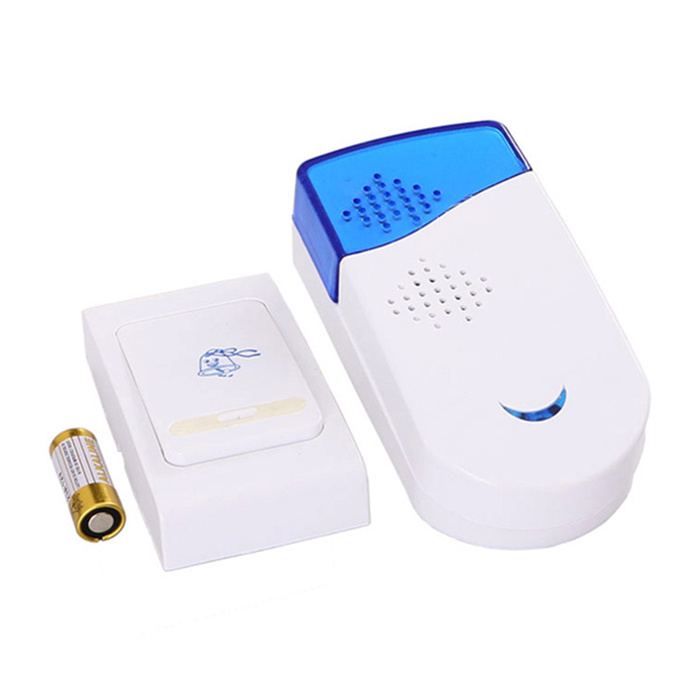 Έξυπνο ασύρματο Doorbell Chime Ενσωματωμένη μπαταρία με κουμπί Doorbell χρήση Home Security
