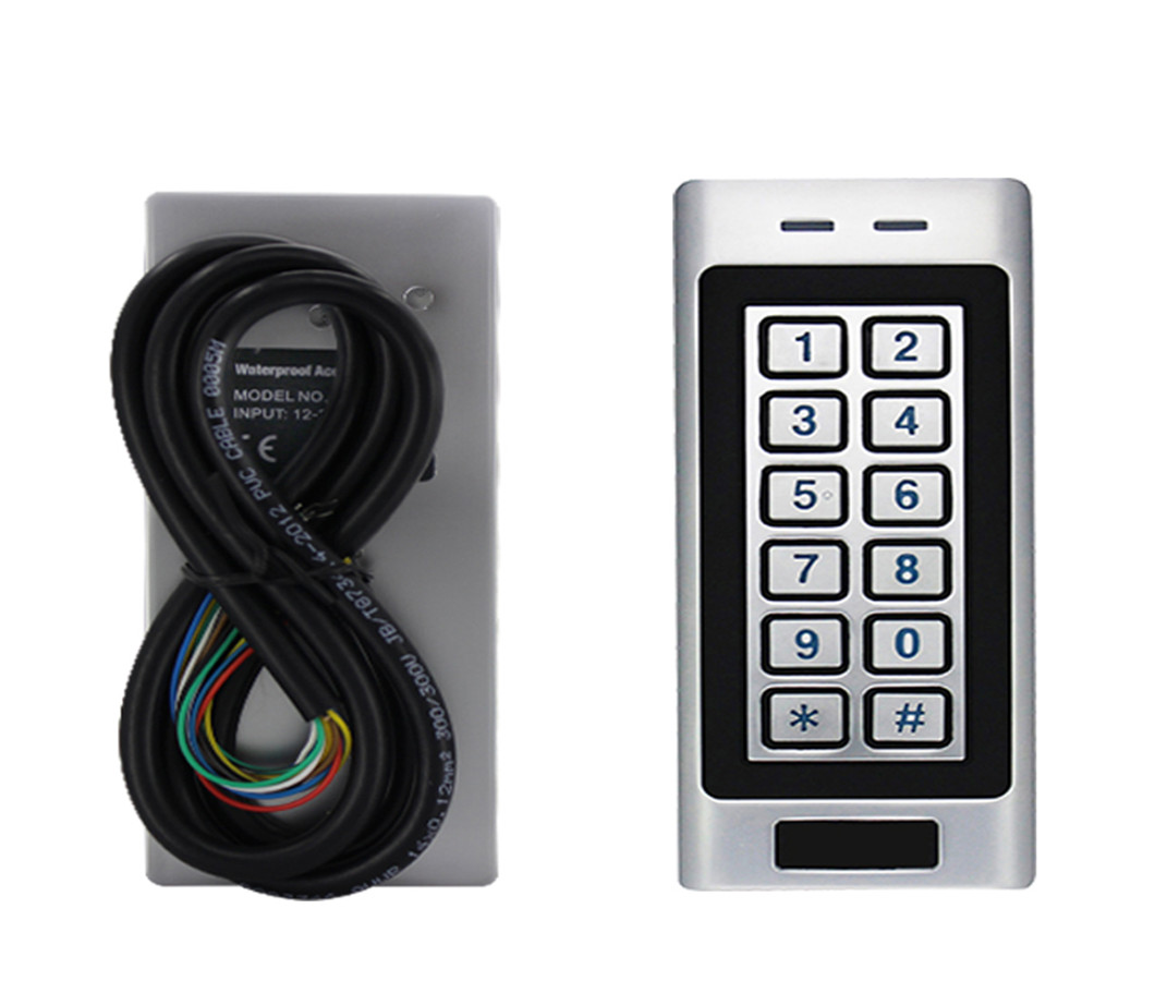 Waterproof Standalone Ecu Keypad Gate Lock Kit for Access Control Door System