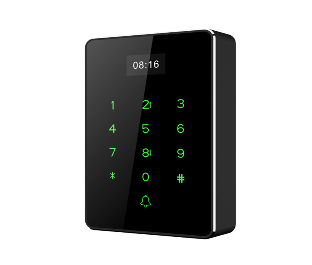 Touch screen 13.56mhz door access controller with LCD display and time attendance