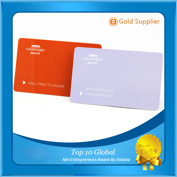 印刷可能な空白のクレジットカードLocoABS Magnetic Id Loyalty Cards / Itnues Gifts Cards with Thermal Number