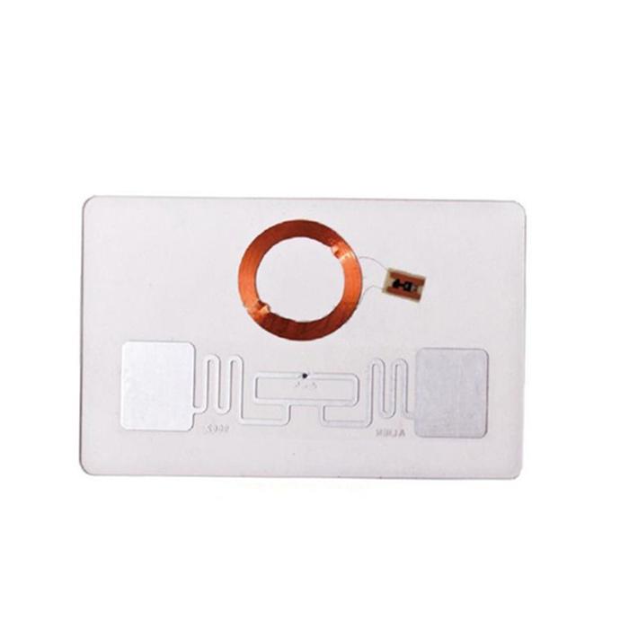 Dual Frequency RFID cards with multi-function EM and UHF