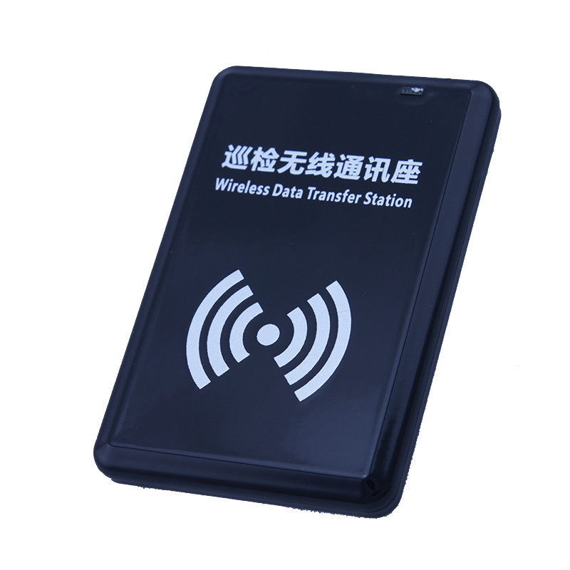 Long Range Reader Wireless Data Transfer Station Guard Tour System RFID System Database