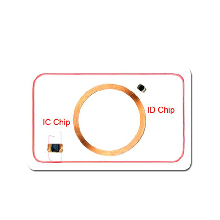 Dual Frequency RFID cards with multi-function EM and UHF
