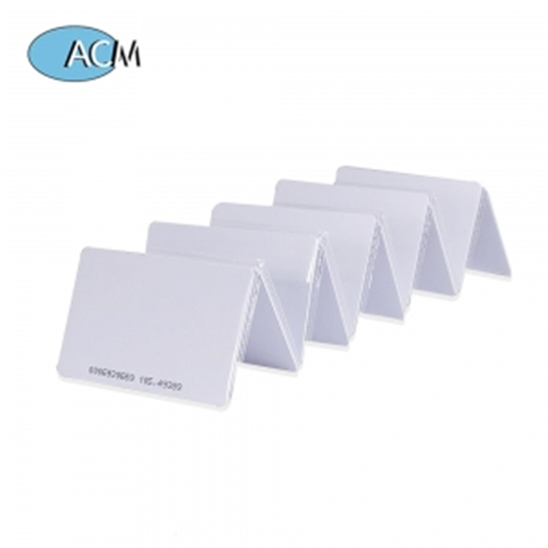 PVC Blank Smart Card 13,56Mh Mifare 1K Adgangskontrol Proximity RFID IC-kort