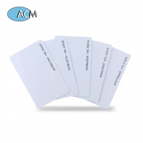 Tomt PVC Smart Card 13,56Mh Mifare 1K Access Control Proximity RFID IC-kort