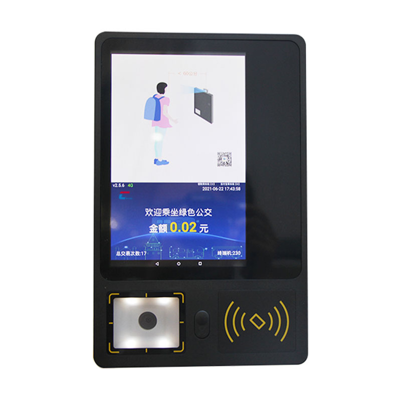 A818Gスマート決済端末の顔認識温度測定Androidインテリジェント非接触型決済バス有料機