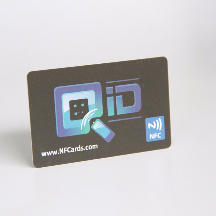 Αποδεχτείτε την επαγγελματική κάρτα Small Moq, χωρίς επαφή, Smart Plastic PVC NFC