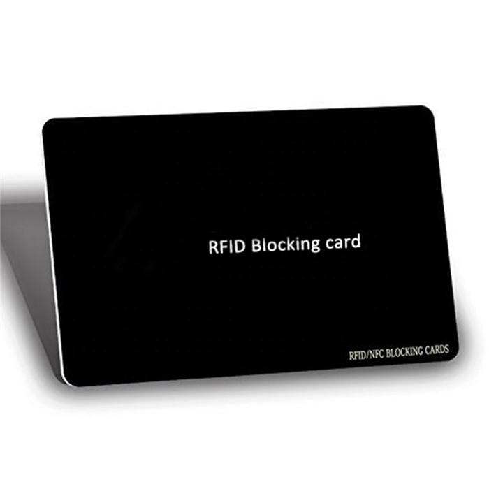 Anti-hacking Rfid Blocking Card