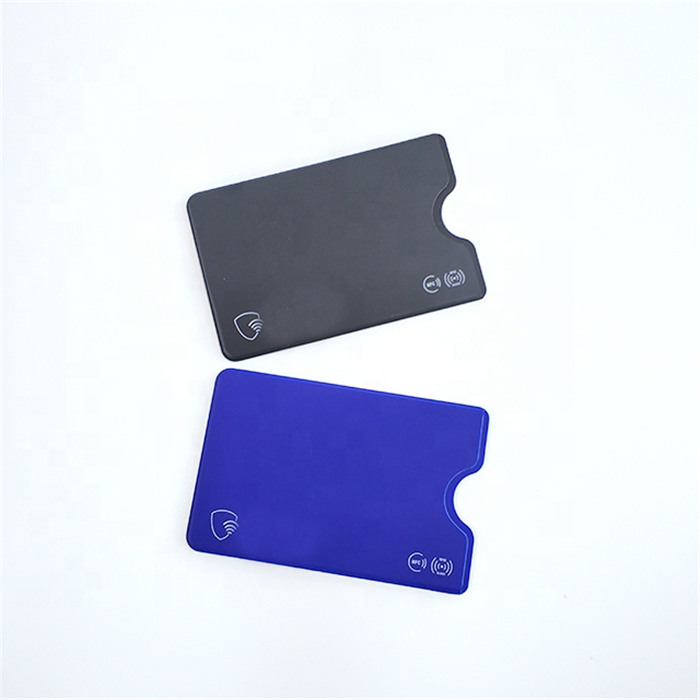 Anti-theft Hard Plastic NFC Credit Card Holder RFID Blocking
