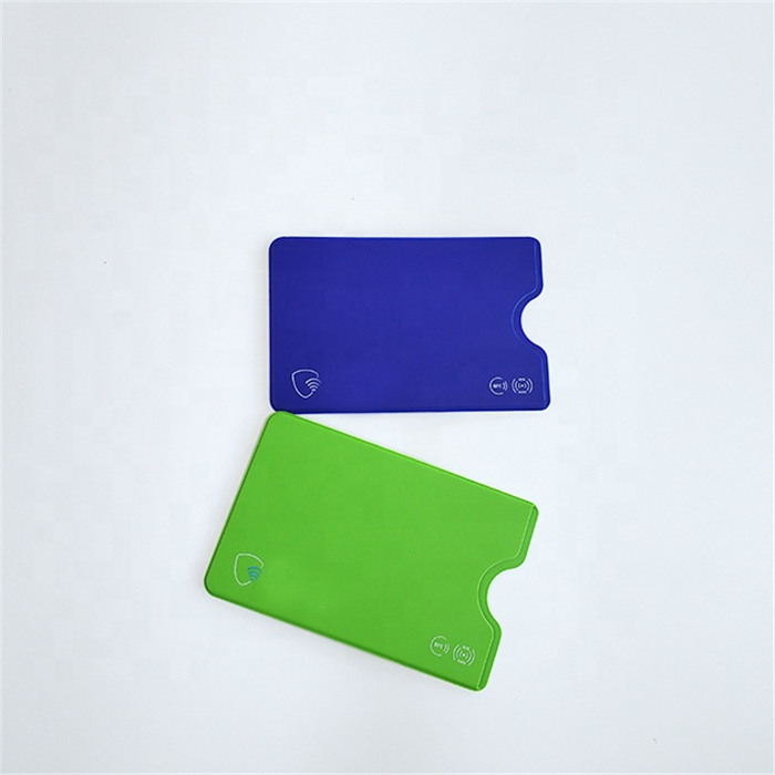 Anti-theft Hard Plastic NFC Credit Card Holder RFID Blocking