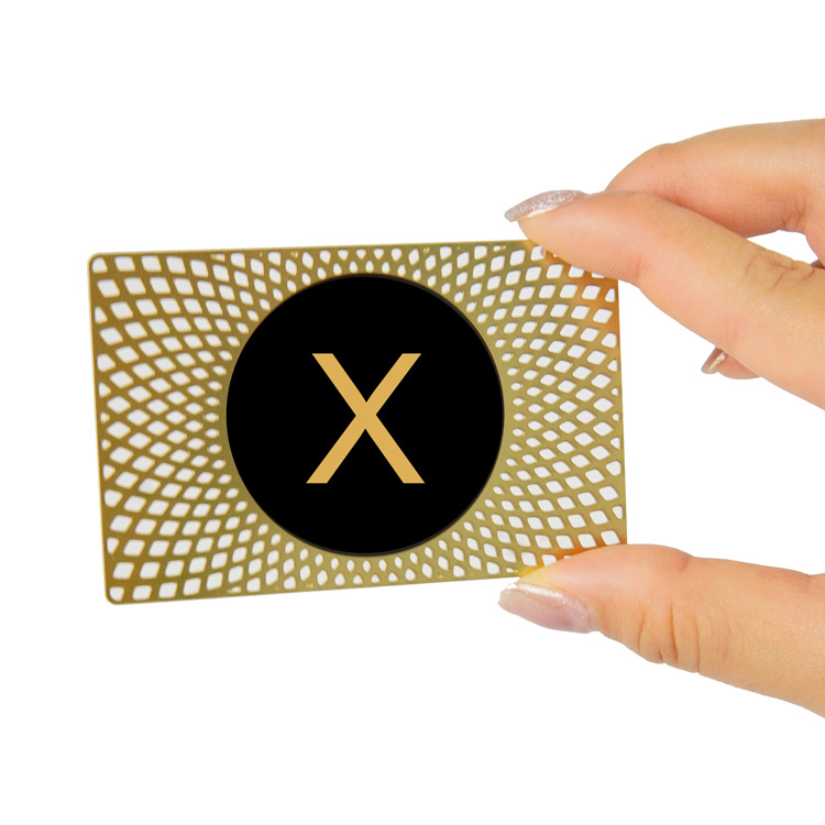 Rostfritt stål Medlemskap Vip Visitkort Metall NFC Card Rfid Metal Card