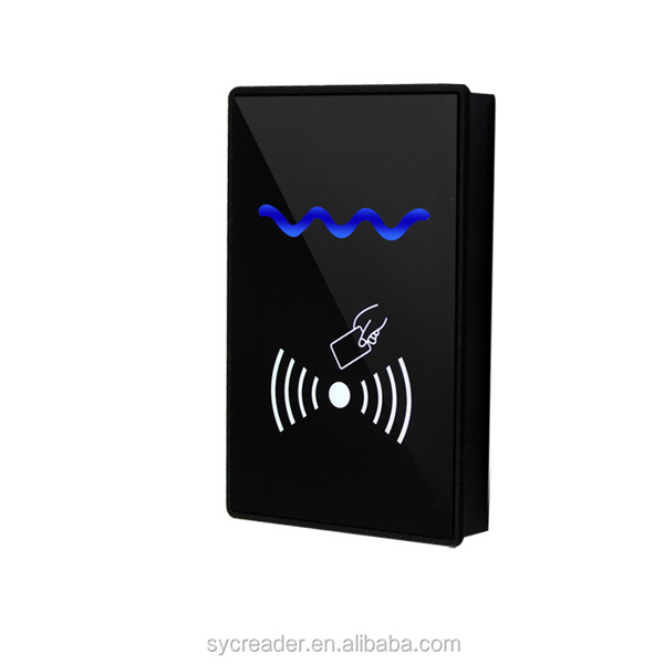 Black Box 125khz RFID Wireless Rfid Lector de tarjetas de proximidad para sistema de asistencia