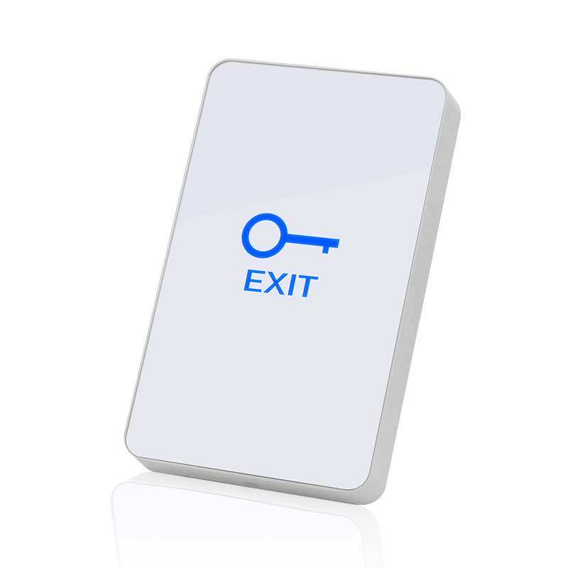 アクセス制御用のLED表示付きラクダドアリリースタッチボタン