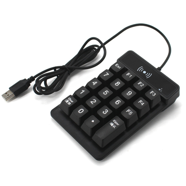 USB klaviatūra Proximidy Rfid kortelių skaitytuvas 125khz Em4100 Rfid Reader