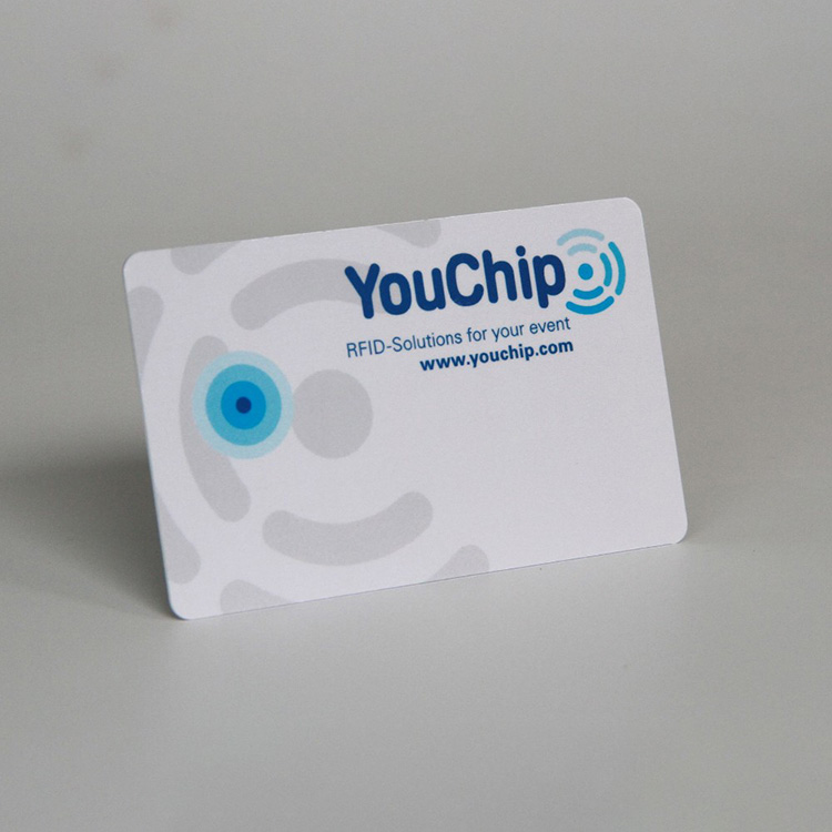 CMYK Typographia CR80 Plastic PVC Sodalitas RFID Fides Card