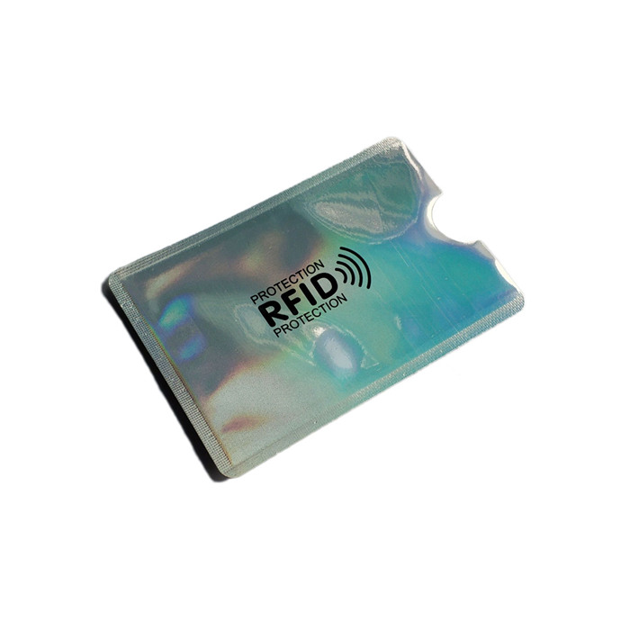 Credit Bank Card Protectoris Rfid Clausus Card Sleeve Mollis